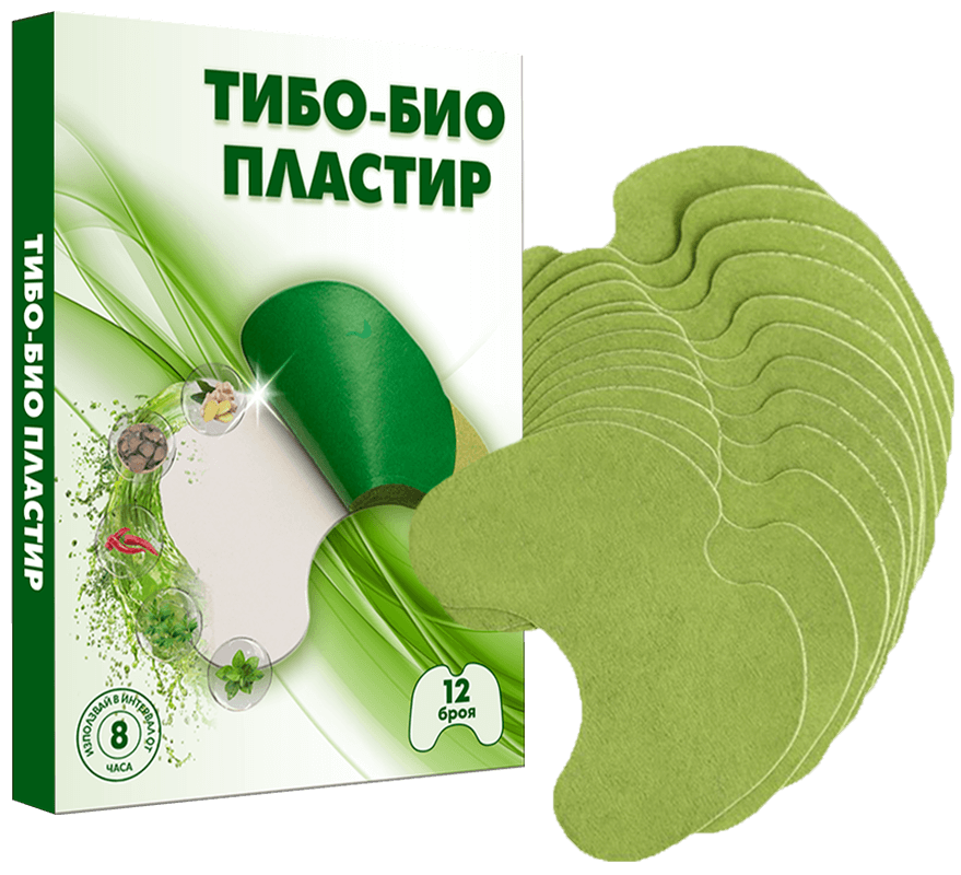 Тибетски билкови пластири "Колянна става" 1 пакет (12бр.)