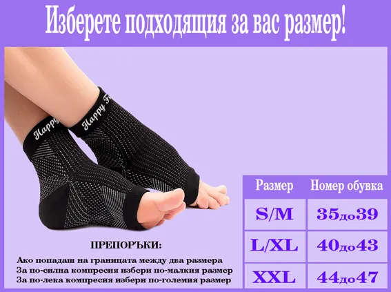 Наглезенки "Happy Feet" - Край на болката в ходилата