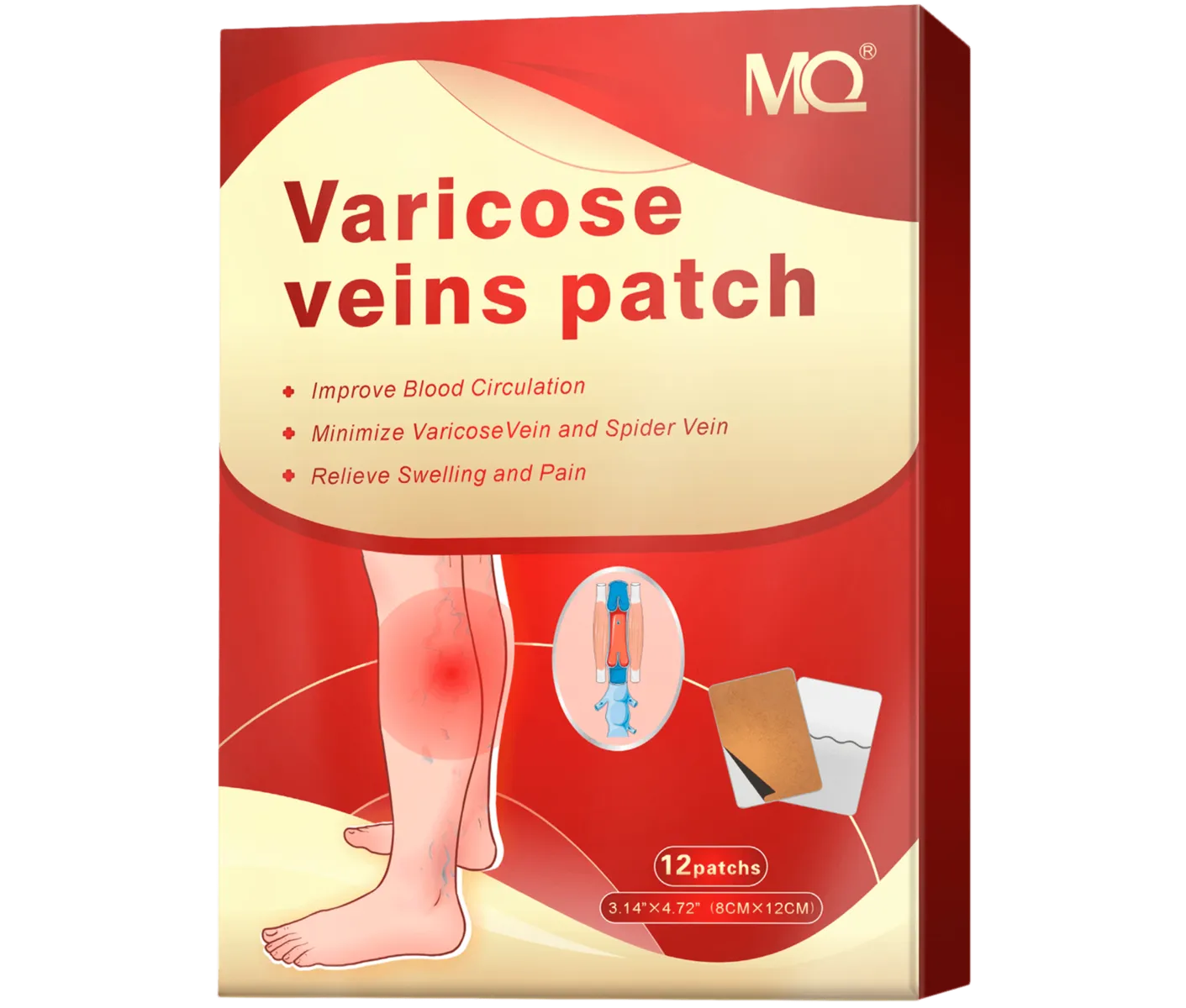 Билкови пластири за Разширени Вени (12бр.)